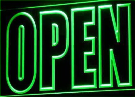 OPEN Shop Display Cafe Business Neon Light Sign